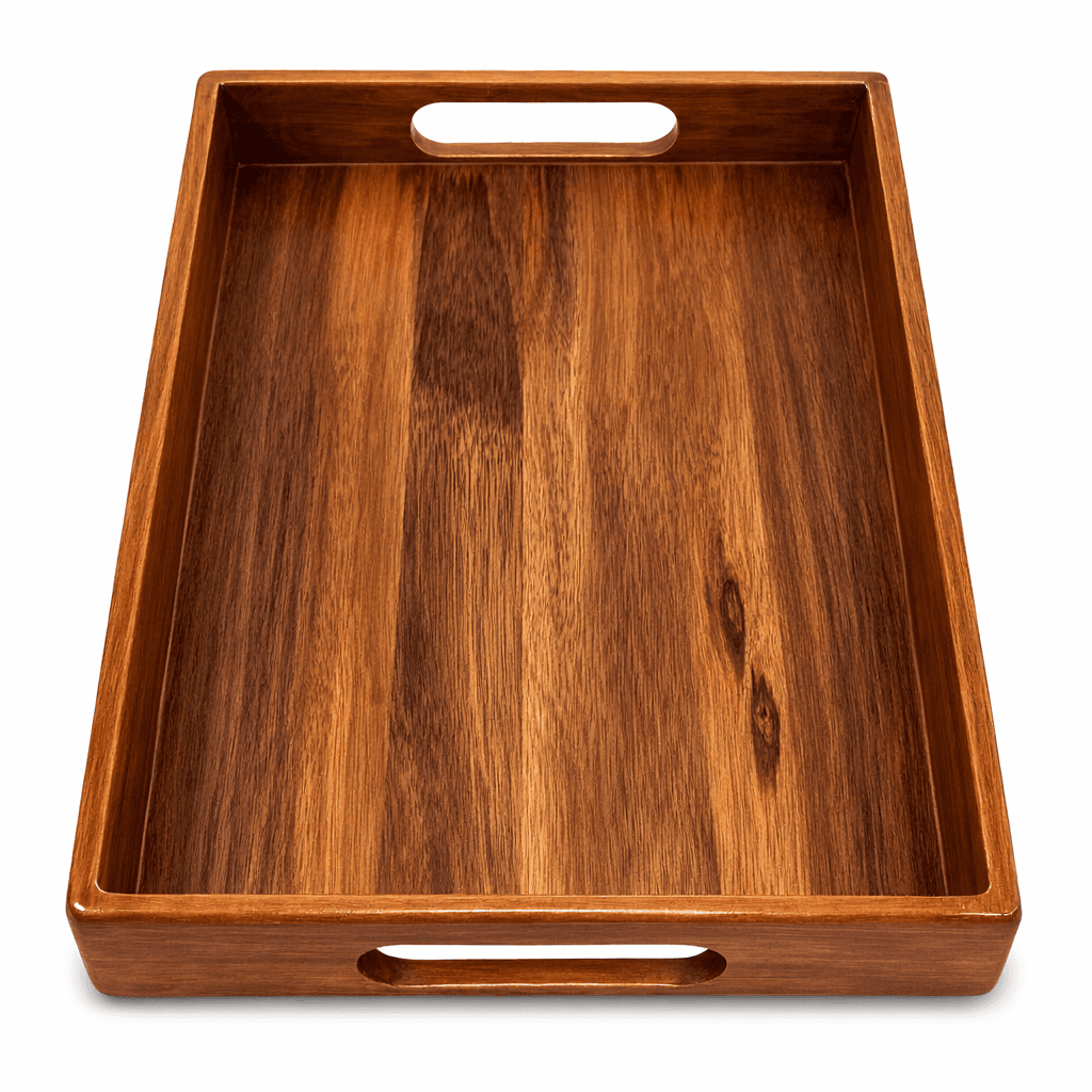 Bamboo Tray Medium(Solid Matt Finish)