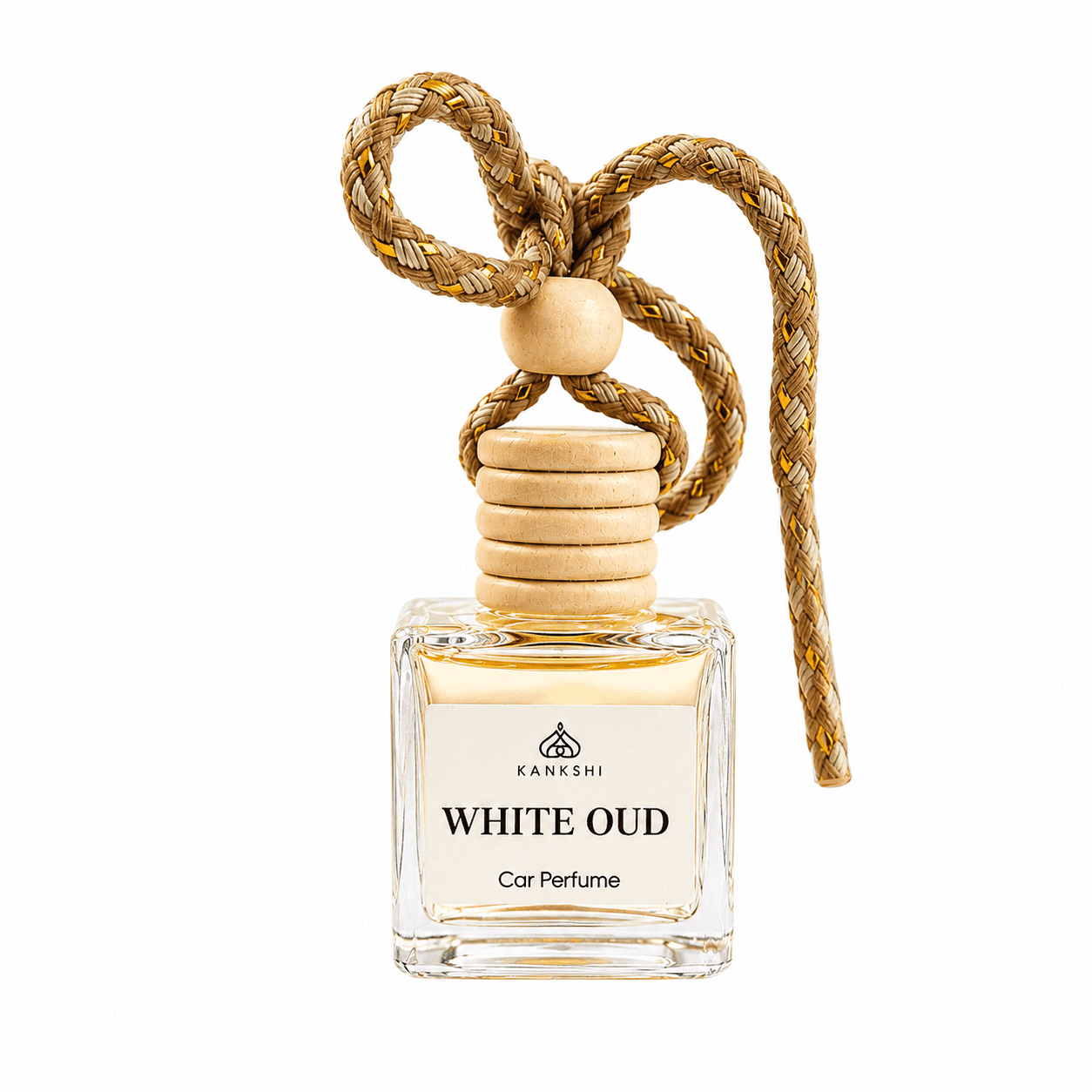 White Oud Car Freshener