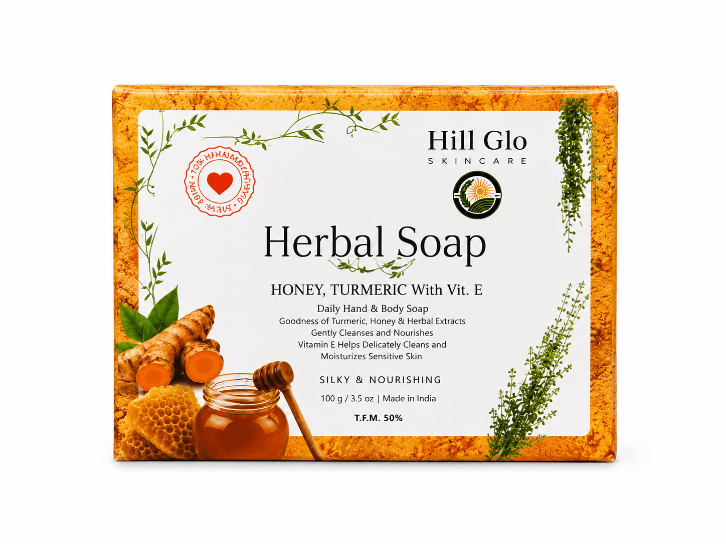 Honey Turmeric Herbal Soap
