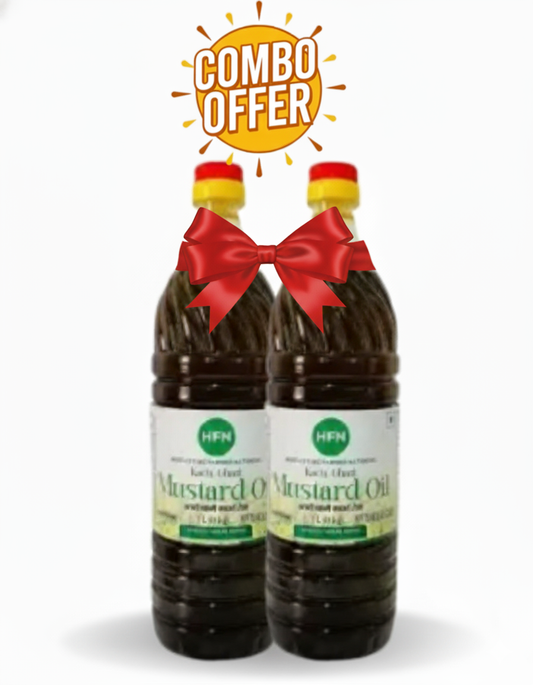 Mustard Oil Combo - 1L (500+500ml)