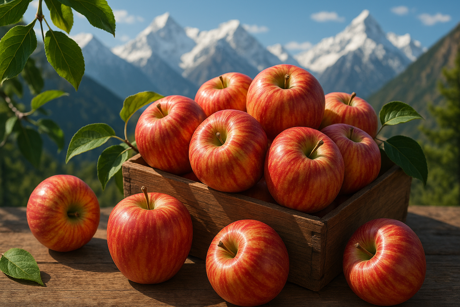 Indian Kinnour Apple group